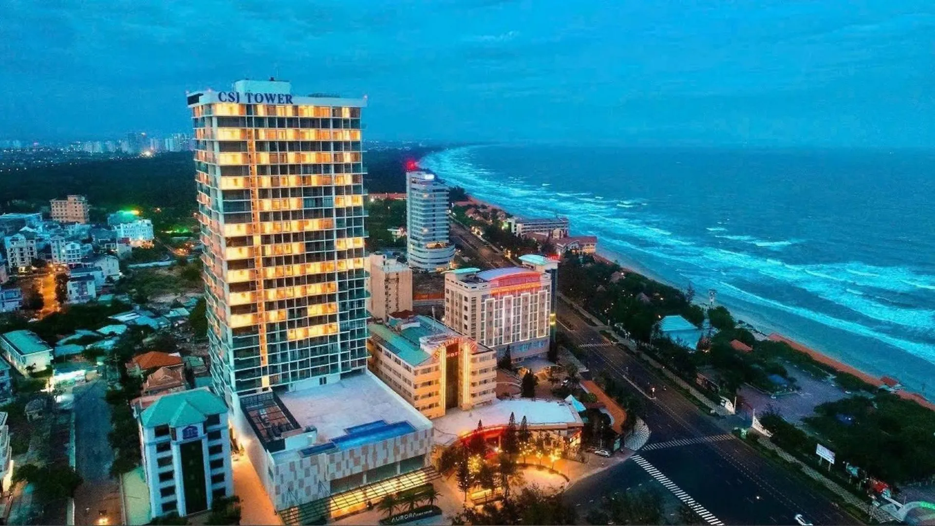 Dory Apartment - Csj Tower Vung Tau, Pool, Ocean View, Central Location