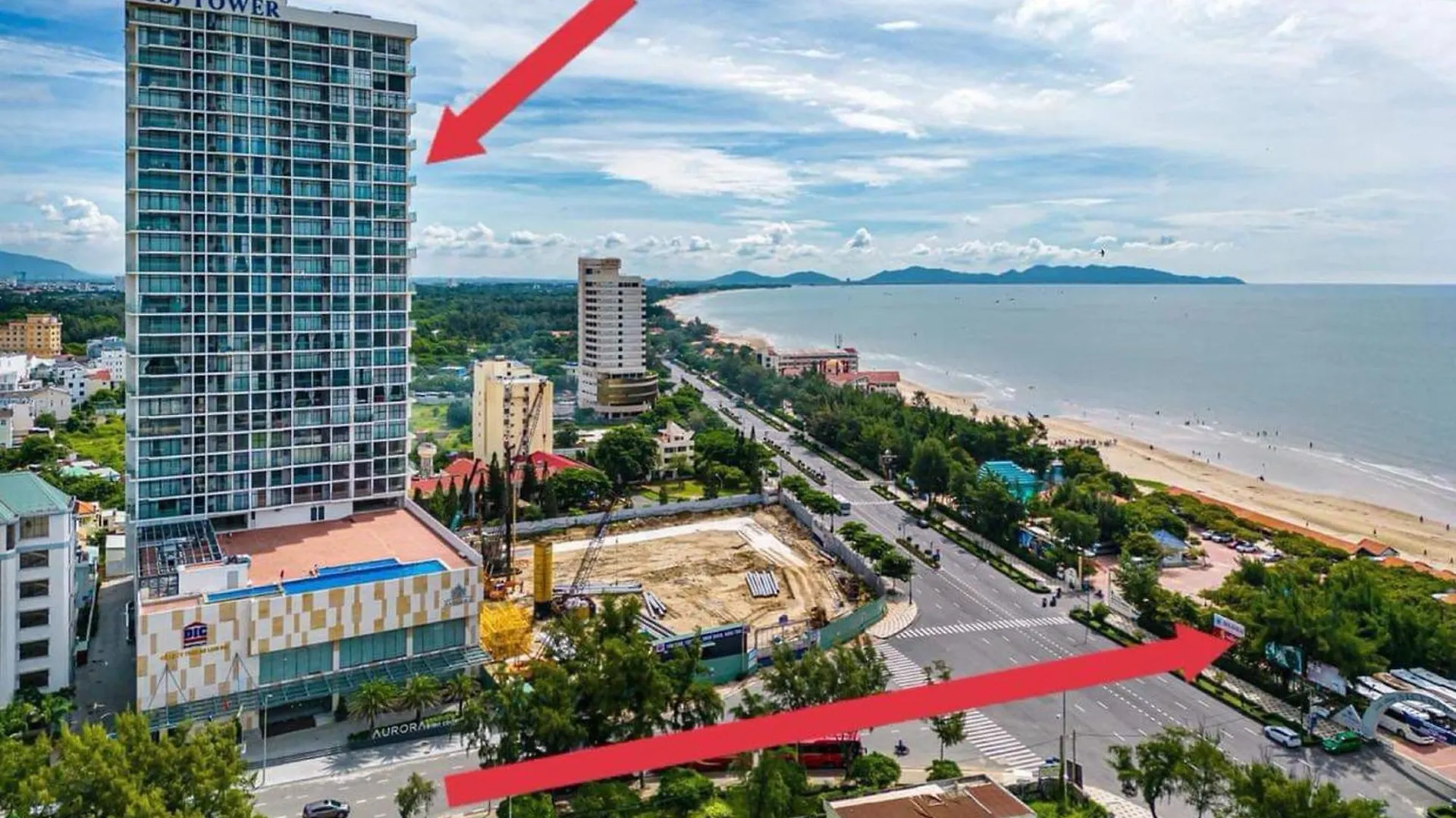 Dory Apartment - Csj Tower Vung Tau, Pool, Ocean View, Central Location