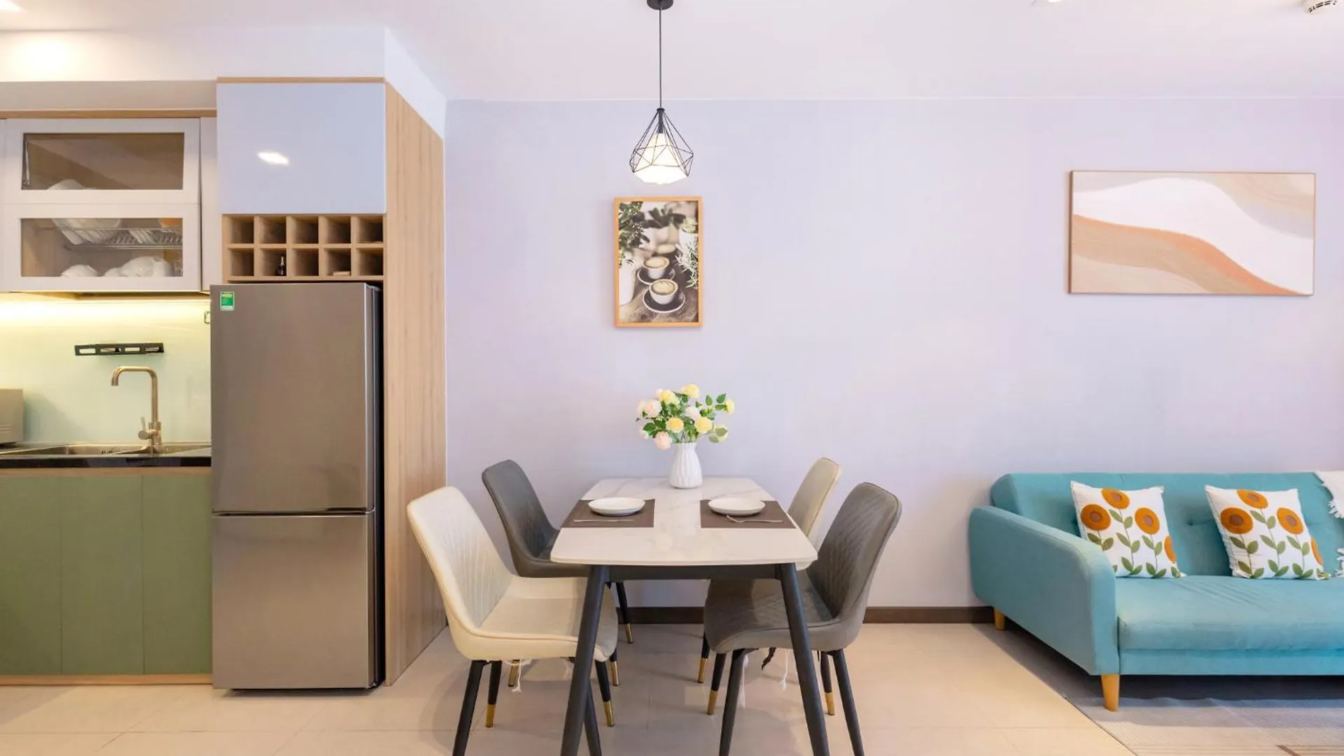 Dory Apartment - Csj Tower Vung Tau, Pool, Ocean View, Central Location 베트남